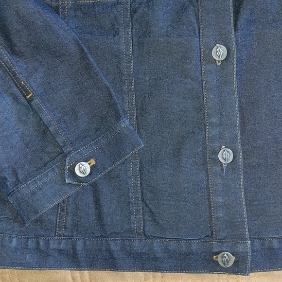 *REDUCED* Dana Buchman Denim Jacket - Picture 2 of 4